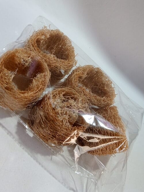 Natural Loofah Chew Toy - Image 4
