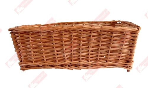 Willow Hay Rack & Basket for Chewing, Storing Hay, Food, Bunny Rabbit, Guinea Pigs,  Chew Toy | Handmade | Nontoxic - Image 3
