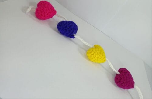 Heart shape Hanging Ornament for playpen - Image 2