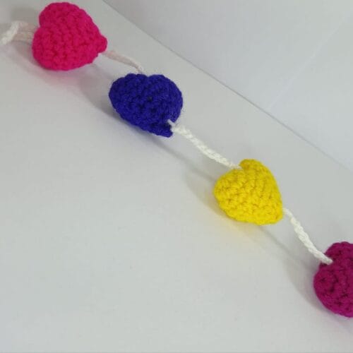 Heart shape Hanging Ornament for playpen