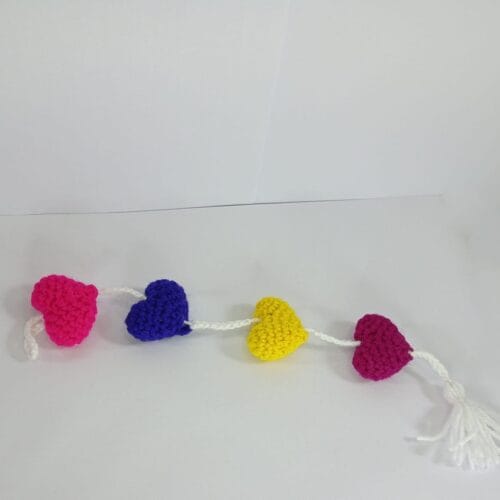 Heart shape Hanging Ornament for playpen