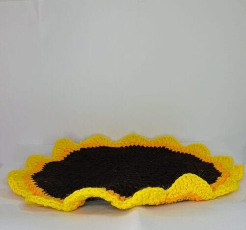 Sunflower Water Bowl Mat