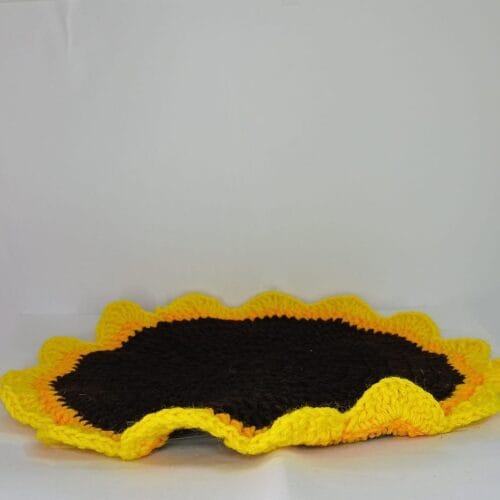 Sunflower Water Bowl Mat