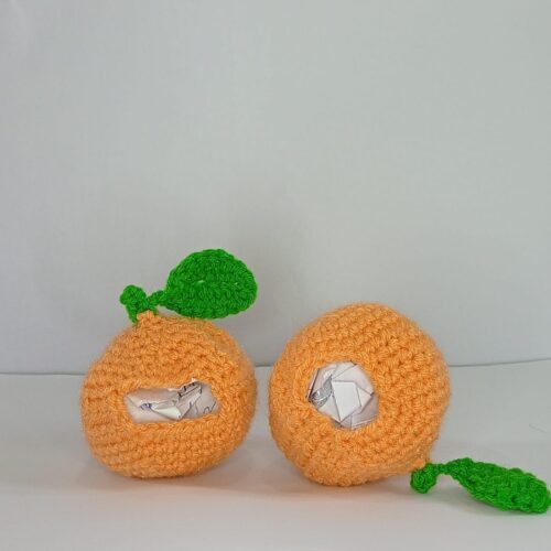 Bunny Orange Treat Bag