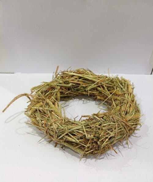 Timothy Hay Enrinching Ring Rabbit/Guinea Pig Toy - Image 2