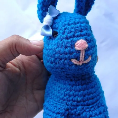 BLUE BUN GUY