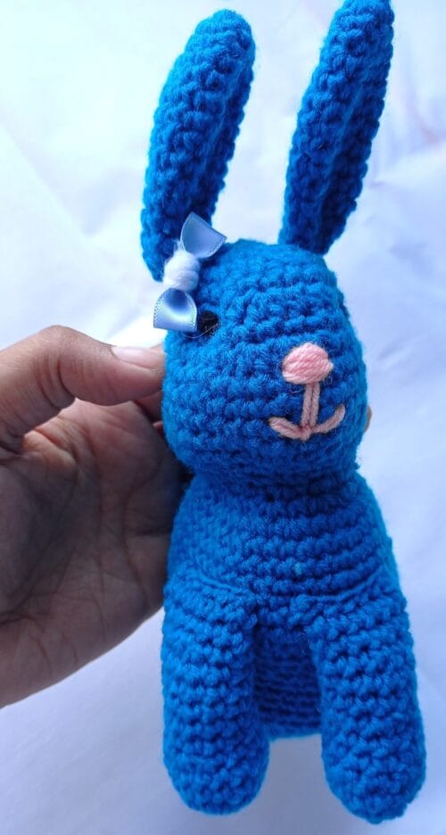 BLUE BUN GUY