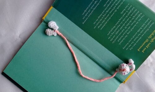 BUNNY HOPPING BOOKMARK