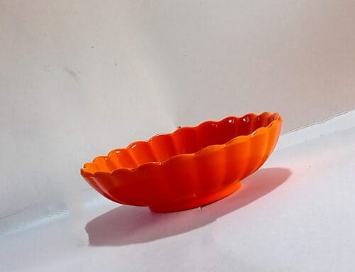 Flower Bowl Orange - Image 4