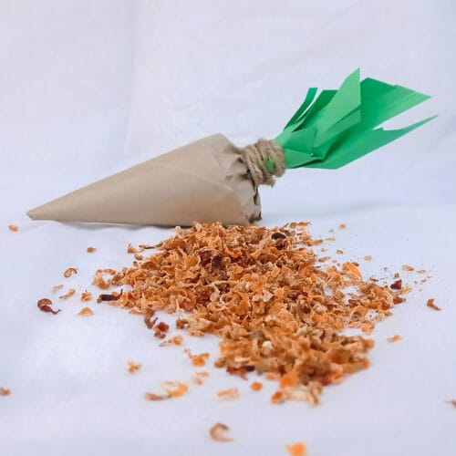 carrot flakes